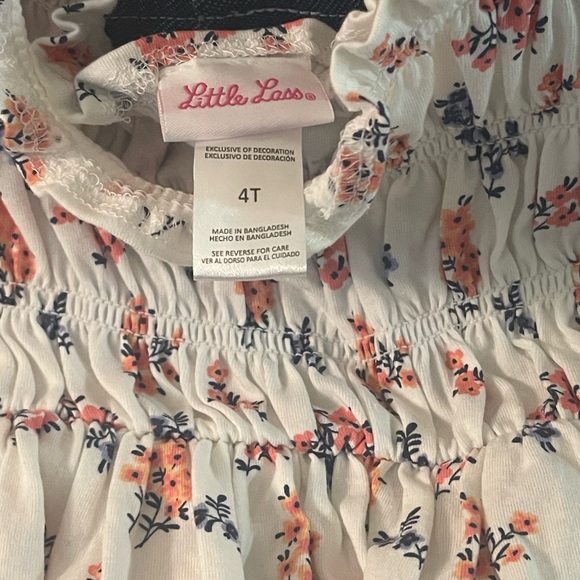 #80 - New 3 Piece Set (Dress / Cardigan / leggings) by the brand Little Lass. - Picture 7 of 12